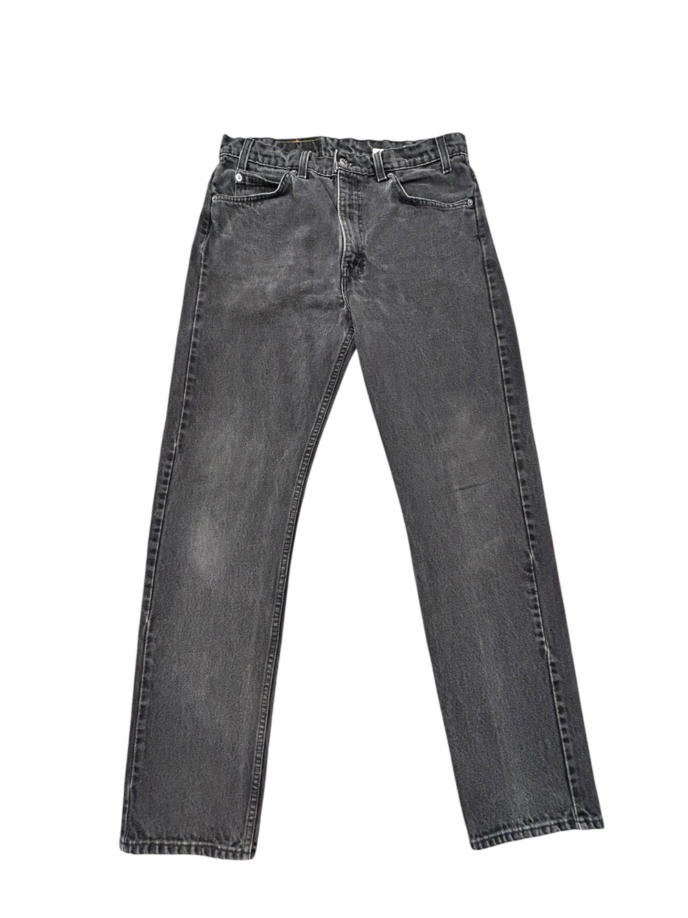 Levi's‎ 505 Orange Tab 90s Vintage Men’s Straight-Leg Washed Black Jeans 33/32